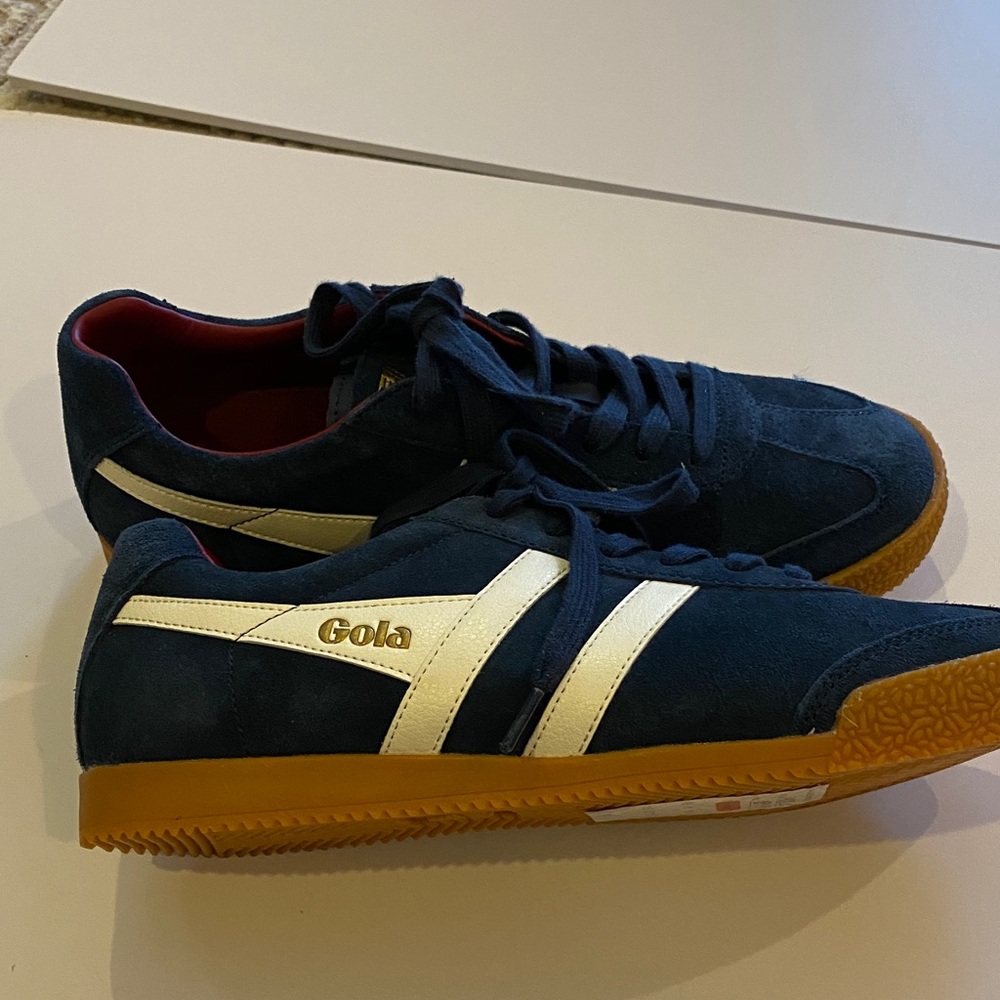 Gola Blue and White Men's Sneakers